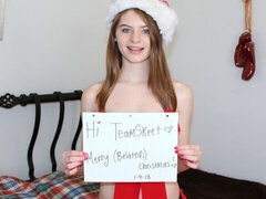 18, 엉덩이, 오랄섹스, 도기스타일, 자연의 가슴, 빼빼한, 청소년, 젖가슴