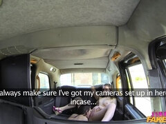 Lesbian Pussy Eating Session in Cab