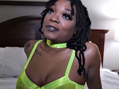Amateur, Verga grande, Negro, Pareja, Ébano, Estrella porno, Realidad, Tetas