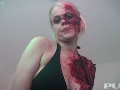 Velké kozy, Blondýna, Dildo, Hardcore, Masturbace, Svádění, Hračky