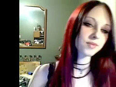 Emo, Goth, Masturbazione, Figa, Ragazza, Giochi