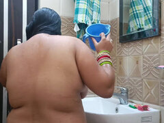 Enthousiasteling, Badkamer, Mooie dikke vrouwen, Stel, Vrouw, Indisch, Masturbatie, Douche