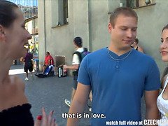 Suihinotto, Pariskunta, Tsekki, Kotitekoinen, Ulkona, Näkökulma pov, Julkinen, Todellisuus