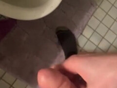 Jerking off in the Bathroom