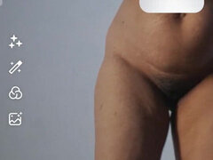 Žena, Homemade, Indické, Masturbácia, Pička, Ovisnuté prsia, Sólo