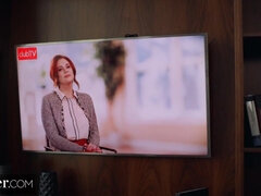 69, 큰 가슴, 오랄섹스, 얼굴에, 보지, 타는, 스타킹, 학생