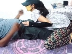 18, 大学生, 浮気する, 自家製, インド人, 小柄, オマンコ, ティーン