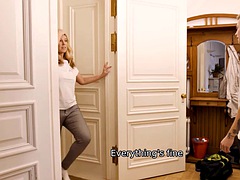 SHAME4K. Basic instinct tells pervert to go and fuck seductive MILF