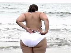 Bbw, Pláž, Bikini