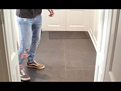 18, Stora tuttar, Fångad, Sperma shot, Tjeckisk, Europeisk, Naturliga tuttar, Gravid