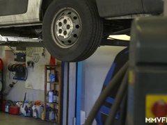 Brunetta, Gola profonda, Hardcore, Lingerie, Studente