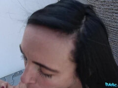 Amatør, Rumpe, Stor kukk, Naturlige bryster, Utendørs, Synsvinkel, Offentlig, Fitte