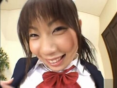 Asiatisch, Grosse titten, Hochschule, Spermaladung, Handjob, Hardcore, Japanische massage, Pov