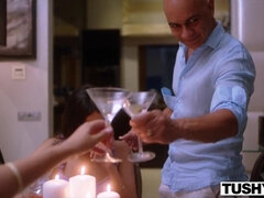 Gros cul, Sucer une bite, Tir de sperme, Européenne, Echangistes, Nénés