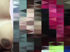 18, 항문핥기, 커플, 주부, 자연의 가슴, 보지, 단단한