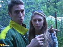 Anale, Bionda, All'aperto, Spogliarello