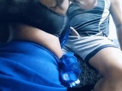 Desi Sexy Bhabhi In Blue Saree Teaching Sex Lessons To Her Devar_...kl - Blowjob