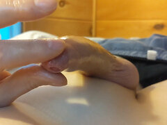 Leie, Spermaladung, Europäisch, Masturbation, Nackt, Solo