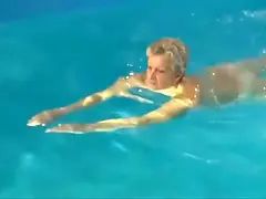 아마추어, 딜도, 여자, 집에서 만든, 나체의, 풀, 혼자, 장난감들