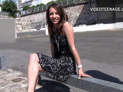 18 χρονον, Ερασιτέχνης, Συνεντευξη, Γάλλος, Ηδ, Δαντέλα, Γυμνός, Δημόσιο