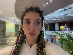 18, 아마추어, 오랄섹스, 커플, 얼굴에, 셀카, 공개적인, 청소년