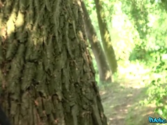 Amatør, Rumpe, Kukk suging, Bakfra, Utendørs, Synsvinkel, Offentlig, Fitte