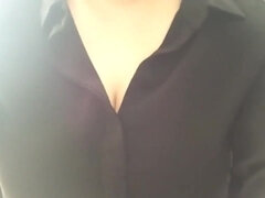 Aziatisch, Grote mammen, Rondborstig, Chinees, Natuurlijke tieten, Tieten likken