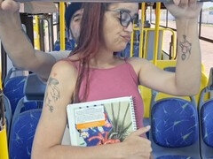 Blasen, Brasilien, Bus, Masturbation, Öffentlich