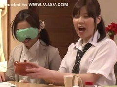 Good-looking Japanese harlot in a face sitting XXX video