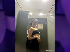 素人, デカ尻, 自家製, ラティーナ, 一人, ティーン, ウェブカメラ