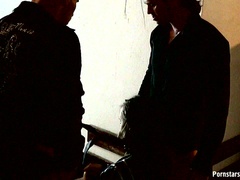 ハードコア, 穴開きパンティ, ラフ, サテン, 三人