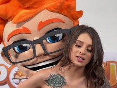 Tussi, Braunhaarige, Vollbusig, Hardcore, Jungendliche (18+)