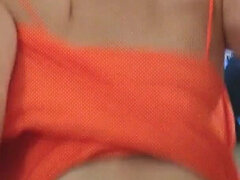 First Time Step-sister Fucks on Camera
