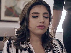 Kukk suging, Brunette, Sperm skott, Ansiktssperm, Latina, Tenåring