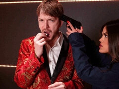 お尻, フェラチオ, 茶髪の, バック, フェティッシュ, 手コキする, オナニー, 淫乱熟女