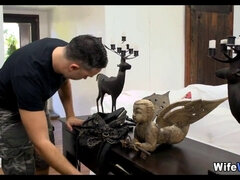 Velké kozy, Brunetka, Hd, Sprcha, Syn, Kozičky, Manželka