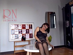 Černé, Fetiš, Podpatky, Spodní prádlo, Milf žcbp, Nylonové, Sekretářka, Upskirt