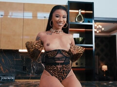 Asiático, Masturbación, Piscina, Solo, Tetas