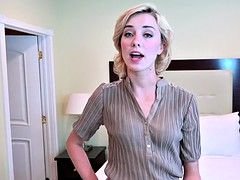 Amatør, Stor kukk, Blond, Ansiktssperm, Milf