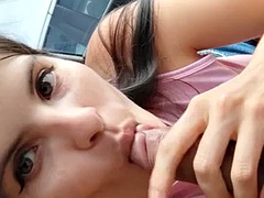 Amateur, Verga grande, Tetas grandes, Coche, Corridas, Sexo duro, Público, Tetas