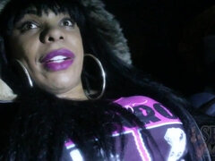 Baben, Stor kuk, Stora tuttar, Svart, Avsugning, Handjobb, Hd, Offentlig