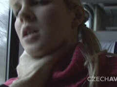 Amateur, Gros seins, Blonde, Habillées, Masturbation, Seins naturels, Pov, Public