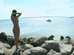 Aziatisch, Bruinharig, Sperma shot, Vies, Man, Interraciaal, Naakt, Tieten likken