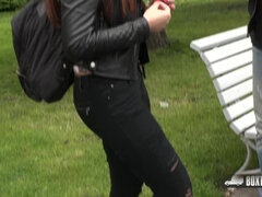 Amatør, Hd, Massasje, Offentlig, Rødtopp, Tenåring