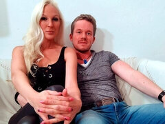 Duży tyłek, Duży kutas, Duże cycki, Blondynka, Obciąganie, Styl na pieska, Mamuśka