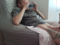 Amateur, Belle grosse femme bgf, Sucer une bite, Tir de sperme, Mature