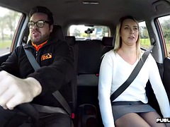 Enthousiasteling, Grote lul, Grote mammen, Auto, Hardcore, Gezichtspunt, Rijden