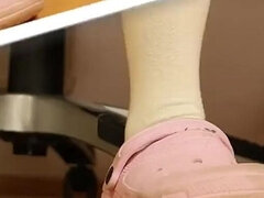 Amateur, Fétiche des pieds, Fait maison, Mère que j'aimerais baiser, Nylon, Collant, Chaussettes, Solo