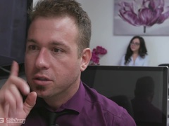 Whitney Wright gets fooled into fucking the hiring manager for a new job!