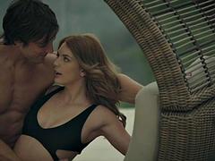 Grosser schwanz, Schwarz, Braunhaarige, Schwarz, Hardcore, Party, Flotter dreier, Titten